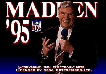 Madden NFL 95 (USA, Europe) screen shot title